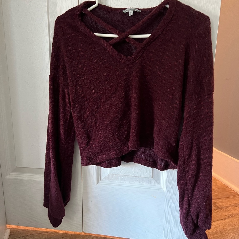 Sweater Crop Top